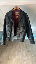 Vintage Levi’s leren jas Trucker, Ophalen of Verzenden, Gedragen, Maat 52/54 (L), Zwart