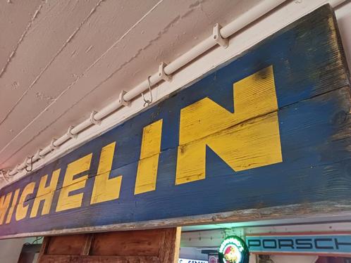 Michelin reclamebord geen emaille, Verzamelen, Merken en Reclamevoorwerpen, Gebruikt, Reclamebord, Ophalen