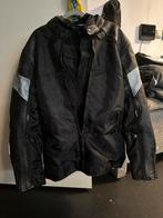 Motorjas - Leer/Textiel - Zwart, Motoren, Kleding | Motorkleding, Heren, Jas | leer, Ophalen of Verzenden, Restyle