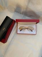 Vintage Cartier zonnebril Half rimless 22k Photochromic glas, Sieraden, Tassen en Uiterlijk, Zonnebril, Bruin, Nieuw, Ophalen