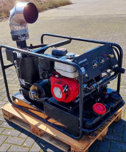 Karcher hds900b hogedrukreiniger warmwater unit, Tuin en Terras, Hogedrukreinigers, Zo goed als nieuw, Benzine, Ophalen