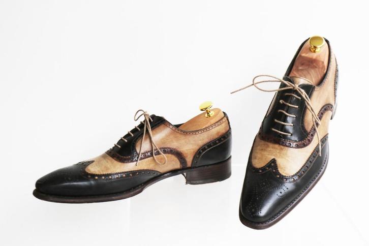 Topper uit Florence! Weinig gedragen Harris in maat 8 = 42, Kleding | Heren, Schoenen, Zo goed als nieuw, Veterschoenen, Overige kleuren