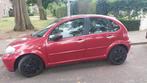 Citroën C3 1.6 16V AUT 2007 Rood, Auto's, Citroën, Zwart, 4 cilinders, 1108 kg, 48 €/maand