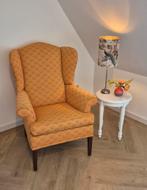 Engelse oor fauteuil, Huis en Inrichting, Fauteuils, Ophalen, Gebruikt, Stof