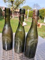 Vintage kroonkurkflessen Hermans & Wagemans champagne pils, Ophalen of Verzenden