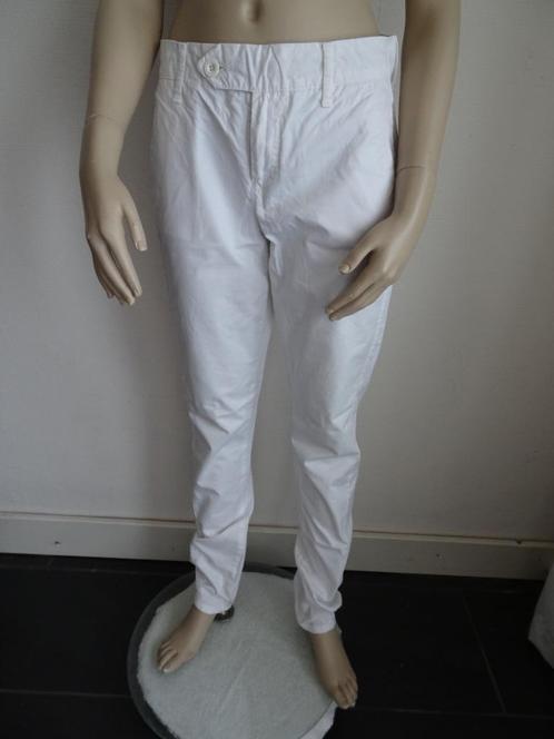 witte katoenen pantalon van Steps maat 34, Kleding | Dames, Broeken en Pantalons, Zo goed als nieuw, Maat 34 (XS) of kleiner, Wit