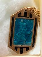 Goudkleurige Christoffel hanger, Ophalen of Verzenden