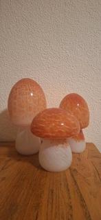 Lichtgevende glazen herfst paddenstoelen, Huis en Inrichting, Woonaccessoires | Overige, Ophalen, Nieuw