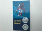 Oostenrijk 2005 100 jaar skisport 5 euro zilver, Oostenrijk, Setje, Zilver, Ophalen of Verzenden