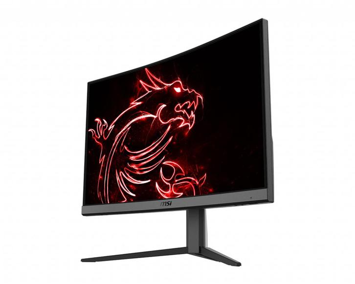 2x MSI Optix G24C4, Computers en Software, Monitoren, Zo goed als nieuw, 101 t/m 150 Hz, DisplayPort, HDMI, Gaming, VA, Full HD