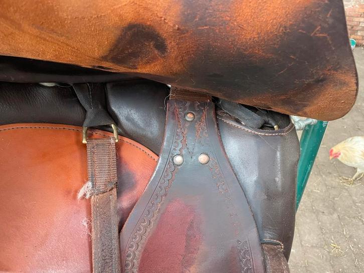 Deuber quantum western, Dieren en Toebehoren, Paarden en Pony's | Zadels, Gebruikt, Western, Ophalen of Verzenden