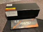 Turnigy Rapid LiHV 6200mAh 2S 7.6V 100C Hardcase LiPo, Hobby en Vrije tijd, Elektro, Nieuw, Ophalen of Verzenden, Schaal 1:10