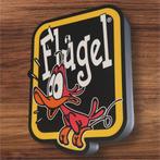 Flugel ledlamp, Verzamelen, Ophalen of Verzenden, Reclamebord, Plaat of Schild, Overige merken