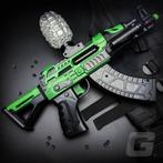 Akm gel blaster groen laser flashlight gelblaster geweer gun, Nieuw, Ophalen of Verzenden