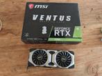 MSI RTX 2080 Ventus 8GB, Ophalen, PCI-Express 3, Gebruikt, GDDR6