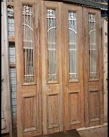 ANTIEKE 4 SLAG DEUR 194 X 272 CM ANTIEKE BOUWMATERIALEN beschikbaar voor biedingen
