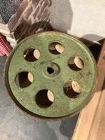 Aandrijf poulie/ wiel., Antiek en Kunst, Antiek | Gereedschap en Instrumenten, Ophalen