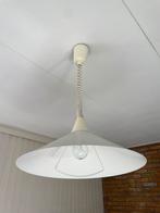 Vintage retro witte trek lamp, Ophalen