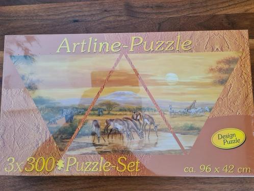 Afrika safari.            Puzzel., Hobby en Vrije tijd, Denksport en Puzzels, Nieuw, Legpuzzel, 500 t/m 1500 stukjes, Ophalen of Verzenden