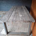 Tafel, Huis en Inrichting, Tafels | Eettafels, Ophalen, Gebruikt, 200 cm of meer, 50 tot 100 cm