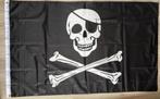 Vlag - Doodskop Skull - Jolly Roger - 150x93 cm, Diversen, Ophalen of Verzenden, Zo goed als nieuw