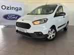 Ford Transit Courier 100pk Trend EcoBoost -AIRCO-APPLE CARPL, 101 pk, Gebruikt, Start-stop-systeem, Wit