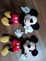 Mickey mouse knuffels 2x, Mickey Mouse, Ophalen of Verzenden, Zo goed als nieuw