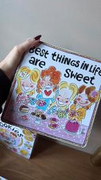 2 stuks koektrommels blond amsterdam, Ophalen of Verzenden, Zo goed als nieuw, Beker of Kan