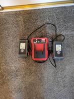 Senco 18 li-ion oplader met 2 accu's, Doe-het-zelf en Verbouw, Gereedschap | Boormachines, Ophalen