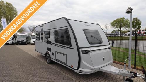 Knaus Sudwind 60 Years 500 EU VOORRAAD VOORDEEL / 043, Caravans en Kamperen, Caravans, Bedrijf, tot en met 4, Rondzit, Knaus, 2 aparte bedden