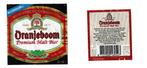 Bieretiket Oranjeboom Alcoholvrij Premium Malt Bier, Ophalen of Verzenden, Gebruikt, Overige typen, Overige merken