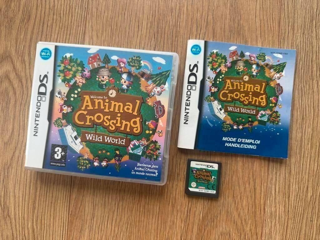 Animal Crossing Wild World Nintendo DS Compleet Nette Staat!, Spelcomputers en Games, Games | Nintendo DS, 1 speler, Ophalen of Verzenden
