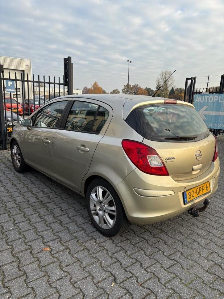 Opel Corsa 1.4 16V 5D 2008 Beige, Auto's, Opel, Particulier, Corsa, ABS, Airbags, Bluetooth, Boordcomputer, Centrale vergrendeling