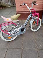 16 Inch Meisjesfiets met Poppenzitje, Fietsen en Brommers, Ophalen, Gebruikt, Handrem, 16 inch