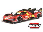 Ferrari 499P No.50 5th Place Le Mans 2023 Bburago 1:18, Auto, Nieuw, Ophalen of Verzenden, Bburago