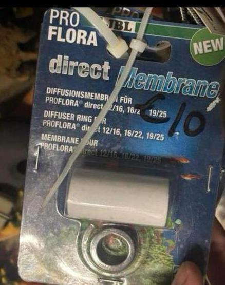 NIEUW: JBL Proflora direct membraan 10€ p/s, Dieren en Toebehoren, Vissen | Aquaria en Toebehoren, Nieuw, Filter of Co2, Ophalen of Verzenden