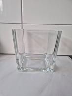 Vaas, Huis en Inrichting, Woonaccessoires | Vazen, Overige kleuren, Ophalen of Verzenden, Minder dan 50 cm, Glas