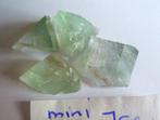fluoriet 4 samen 0,99 ruwe brokjes ruw brokje fluorite brok, Ophalen of Verzenden, Mineraal