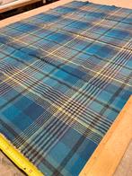 Moderne Schotse Ruit Kirkby Design - 100% Wol, Wol, Blauw, 120 cm of meer, Nieuw