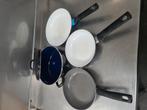 2 pannen met 1 braadpan in goede staat, Huis en Inrichting, Keuken | Potten en Pannen, Ophalen of Verzenden, Zo goed als nieuw