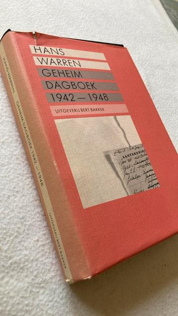 Hans Warren. Geheim dagboek. 1942-1948. -onbeschadigd- beschikbaar voor biedingen