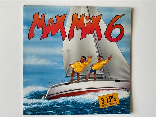 Max Mix 6  3 x LP italo disco euro house, Cd's en Dvd's, Vinyl | Dance en House, Gebruikt, Disco, 12 inch, Ophalen of Verzenden