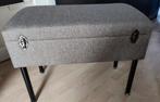 Opberg/zit bankje zgan, Huis en Inrichting, Ophalen, Zo goed als nieuw, Rechthoekig, 125 cm of meer