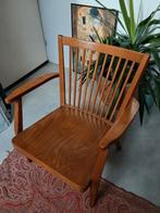 Oude houten Fauteuil/Stoel spijlen stoel, Ophalen
