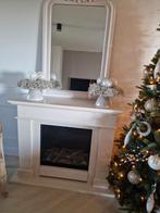 composiet faber schouw haard creme beige, Ophalen, Vrijstaande haard, Elektrische haard