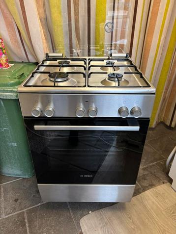 Bosch RVS Gasfornuis - Elektrische Oven - 3D Hete Lucht beschikbaar voor biedingen