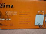 Qlima portable gas water heater, Ophalen of Verzenden, Gebruikt