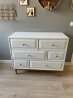 Commode wit met lades, Kinderen en Baby's, Kinderkamer | Commodes en Kasten, Ophalen, Gebruikt, 50 tot 70 cm, 100 cm of meer