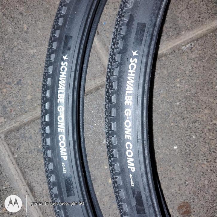 2x schwalbe g one comp 700x40 banden NIEUW, Fietsen en Brommers, Fietsonderdelen, Nieuw, Algemeen, Band, Ophalen of Verzenden