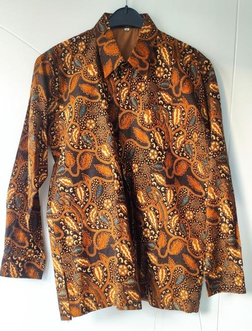 Mooi net Batik hemd met lange mouwen, Antiek en Kunst, Kunst | Niet-Westerse kunst, Verzenden